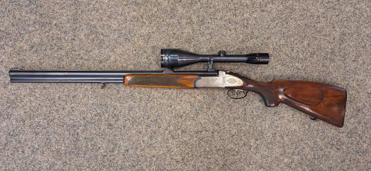 Bockbüchsflinte Zoli Kal. 12/70, .308Win 