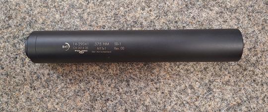 On-Barrel Schalldämpfer B&T Kal. .375 HM 