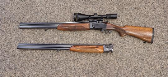 Bockbüchsflinte Cesk Zbojovka ZH 7x57R 12/70 